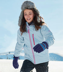 Kids' Wintry Mix Waterproof Gloves