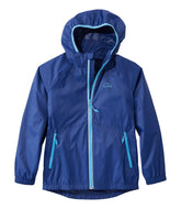 Kids' Wind and Rain Jacket Reflective Zipper