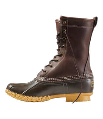 Women's Shearling Lined Bean Boots 10 Inch