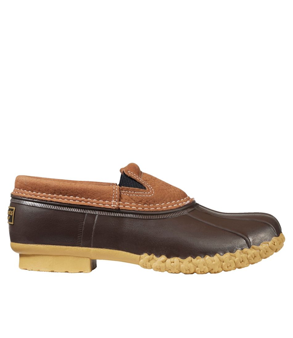 Slip-On Rubber Mocs Men's Bean Boots