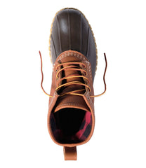 Flannel-Lined Insulated Men's Bean Boots 8"