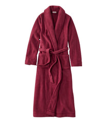 Women's Winter Fleece Robe Wrap-Front