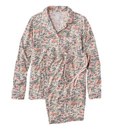 Button-Front Women's Super-Soft Shrink-Free Pajama Set
