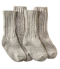 Adults' Merino Wool Ragg Socks 10" 2-Pack