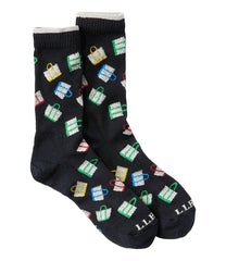 Adults' L.L.Bean Maine Motif Socks