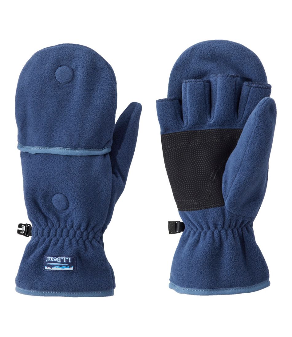 Adults' L.L.Bean Access Fleece Convertible Mitten