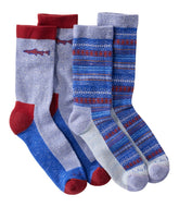 Novelty 2-Pack Adults' Wicked Soft Cotton Socks