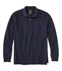 Men's Premium Double L® Polo Long-Sleeve Without Pocket