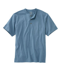 Men's Carefree Unshrinkable Tee Traditional Fit Henley