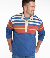 Chest Stripe Men's Bean's Vintage Soft Rugby