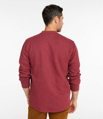Men's Katahdin Iron Works® Bonded Waffle Fleece Henley