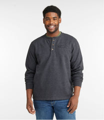 Men's Katahdin Iron Works® Bonded Waffle Fleece Henley
