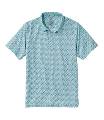 Slightly Fitted Men's Comfort Stretch Performance® Party Polo Short-Sleeve Print
