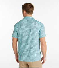 Slightly Fitted Men's Comfort Stretch Performance® Party Polo Short-Sleeve Print