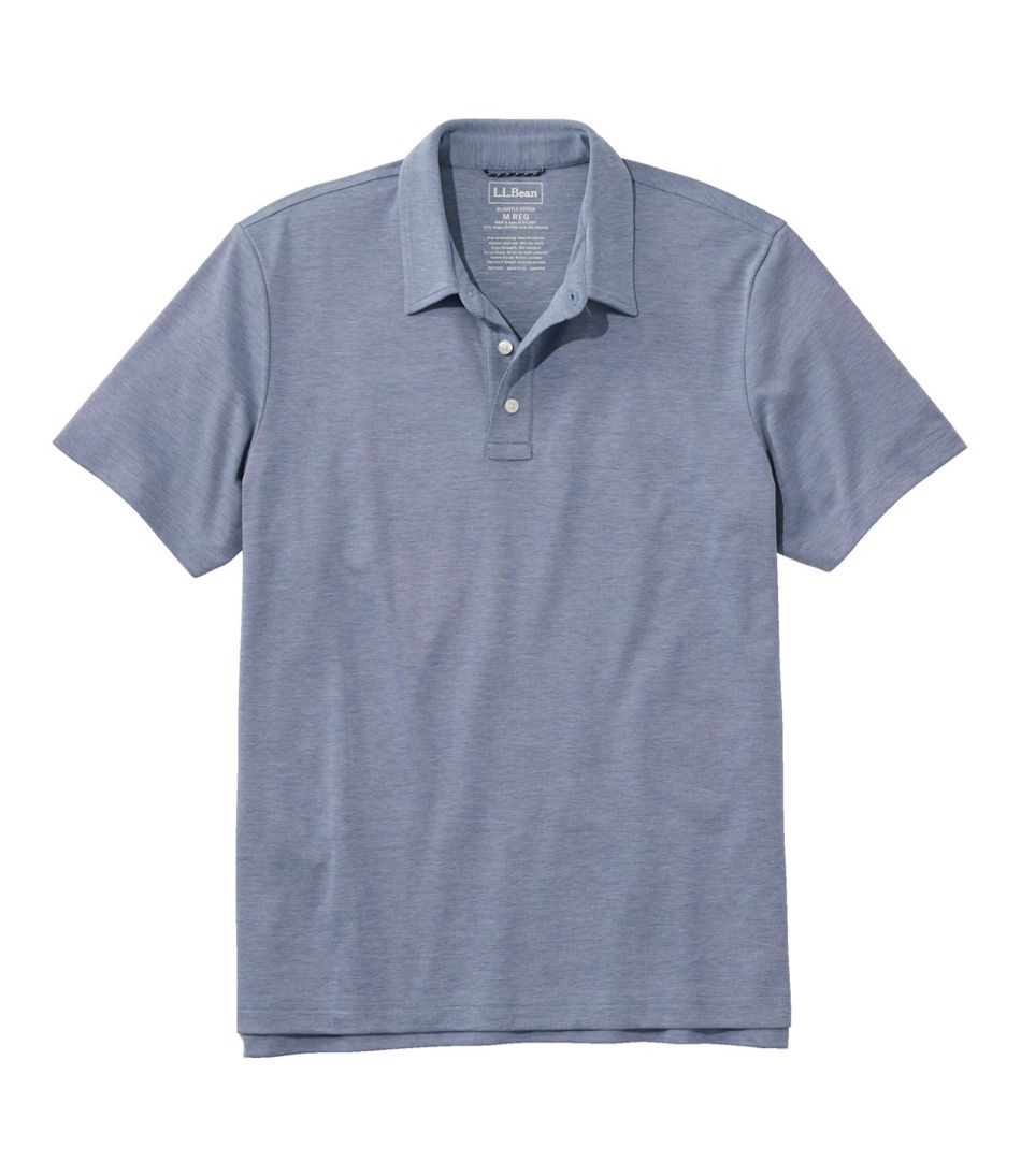 Short-Sleeve Men's Comfort Stretch Performance® Polo Slightly Fitted