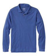 Men's Comfort Stretch Performance® Polo Slightly Fitted Long-Sleeve