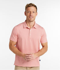 Stripe Short-Sleeve Men's Comfort Stretch Performance® Party Polo Slightly Fitted