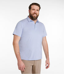 Stripe Short-Sleeve Men's Comfort Stretch Performance® Party Polo Slightly Fitted