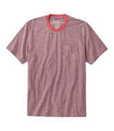 Short-Sleeve Stripe Men's Comfort Stretch Performance® Pima Pocket Tee