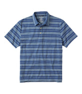 Stripe Men's Lakewashed Performance Polo Short-Sleeve