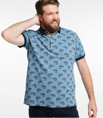 Short-Sleeve Men's Casco Bay Rugged Polo Print