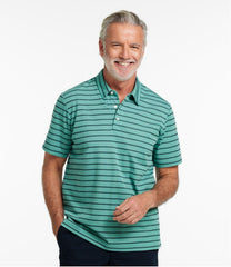 Men's Comfort Stretch Performance® Polo Slightly Fitted Short-Sleeve Stripe