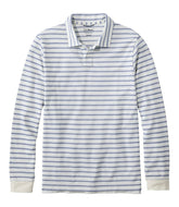 Stripe Long-Sleeve Men's Comfort Stretch Performance® Polo