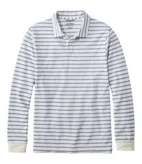 Stripe Long-Sleeve Men's Comfort Stretch Performance® Polo