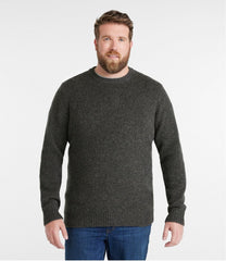 Crewneck Men's Bean's Classic Ragg Wool Sweater