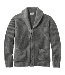 Men's L.L.Bean Classic Ragg Wool Sweater Cardigan