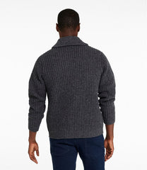 Men's L.L.Bean Classic Ragg Wool Sweater Cardigan
