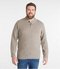 Henley Men's L.L.Bean Classic Ragg Wool Sweater