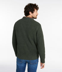 Men's L.L.Bean Organic Cotton Waffle Sweater Henley