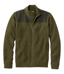 Full-Zip Men's Commando Sweater