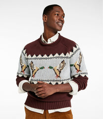 Fair Isle Men's Signature Organic Cotton Rollneck Sweater