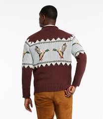 Fair Isle Men's Signature Organic Cotton Rollneck Sweater