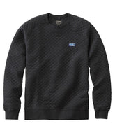 Men's Quilted Sweatshirt Crewneck