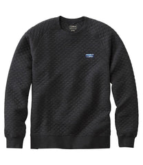 Men's Quilted Sweatshirt Crewneck