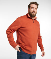 Quarter-Zip Men's All Seasons Textured Sweats