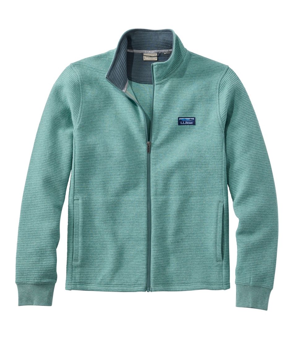Men's Lakewashed Double-Knit Full-Zip