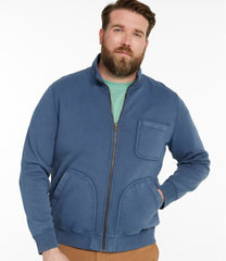 Full-Zip Men's Sunwashed Sweatshirt