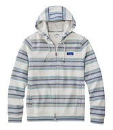 Full-Zip Hoodie Men's Comfort Stretch Performance® Piqué Stripe