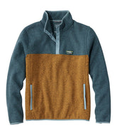Men's L.L.Bean Sweater Fleece Pullover Colorblock