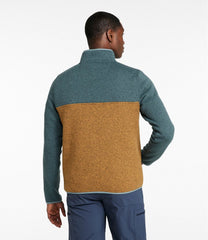 Men's L.L.Bean Sweater Fleece Pullover Colorblock