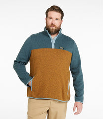Men's L.L.Bean Sweater Fleece Pullover Colorblock