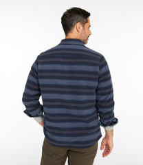 Men's Bean's Mariner Fleece Shirt Print