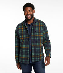 Men's Bean's Mariner Fleece Shirt Print