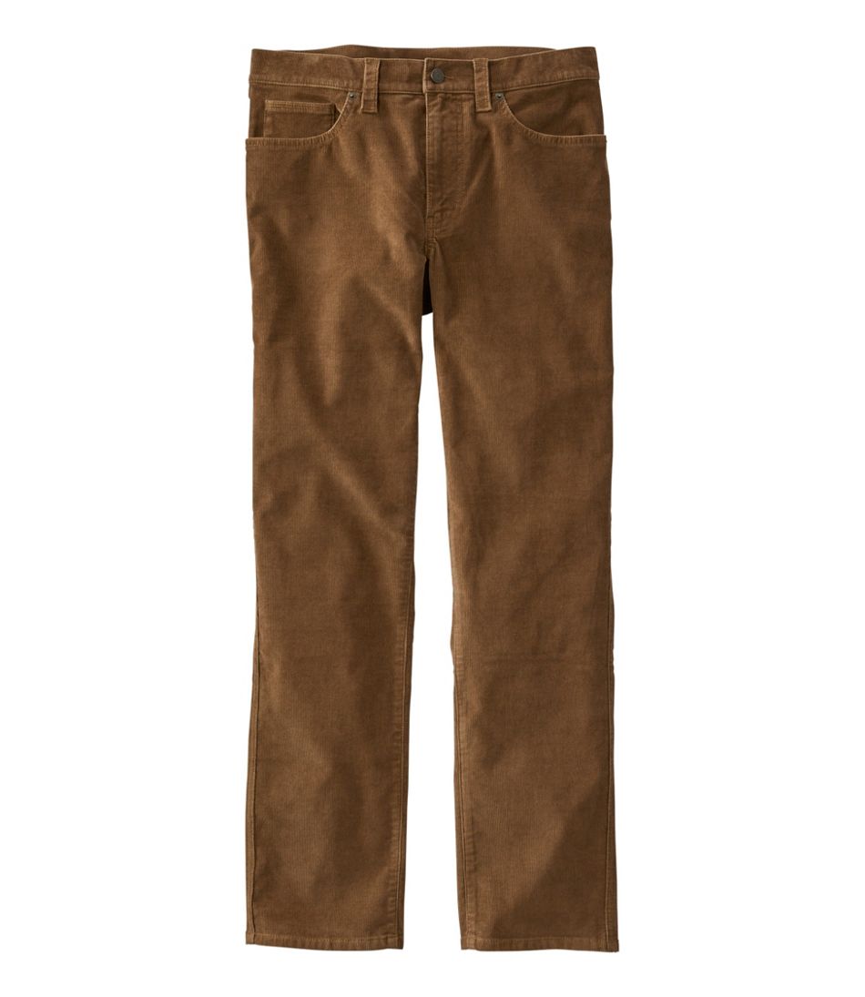 Straight Leg Standard Fit Five-Pocket Men's BeanFlex® Corduroy Pants