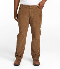 Straight Leg Standard Fit Five-Pocket Men's BeanFlex® Corduroy Pants