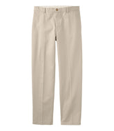 Classic Fit Men's Wrinkle-Free Double L® Chinos Plain Front